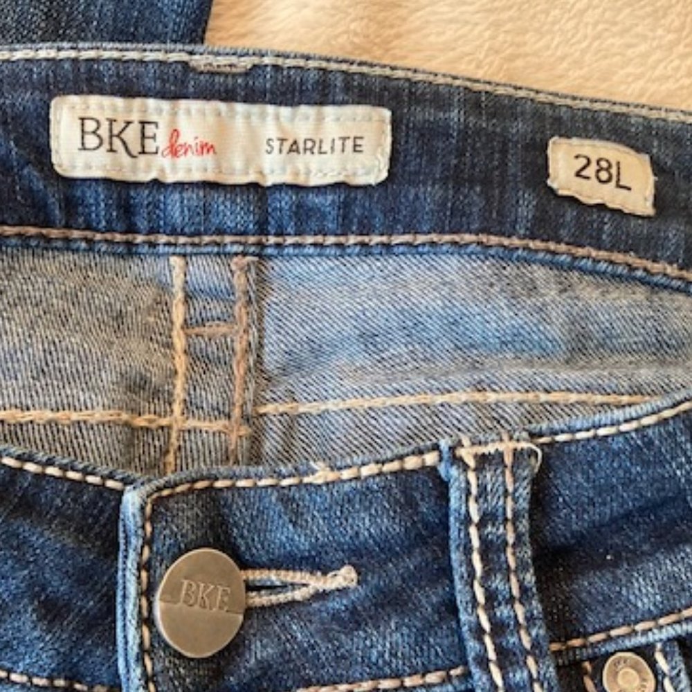 BKE Starlite Bootcut Jeans 28L - Picture 4 of 7